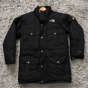 The North Face Parka with HyVent material and goose down insulation
